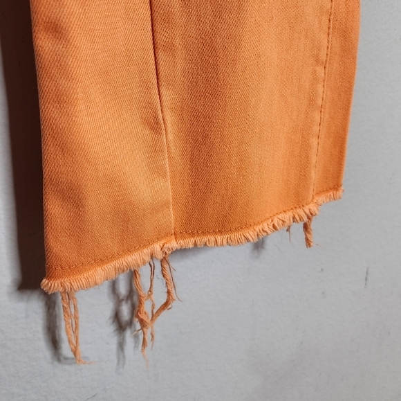 MNML Orange Men's B251 Flare Denim Jeans Men's size 30x32 Button fly - Picture 6 of 16